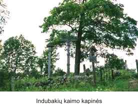 Indubaki� kaimo kapin�s